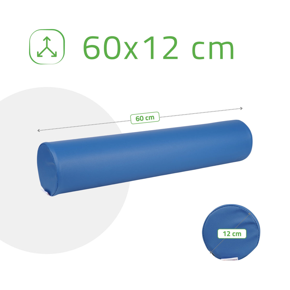 Masažo volelis Aveno Life 12 × 60 cm Comfy Base, mėlyna k512 – nuotrauka 5