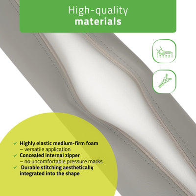 Masažo volelis Aveno Life 12 × 60 cm Comfy Base, pilka k522 – nuotrauka 3