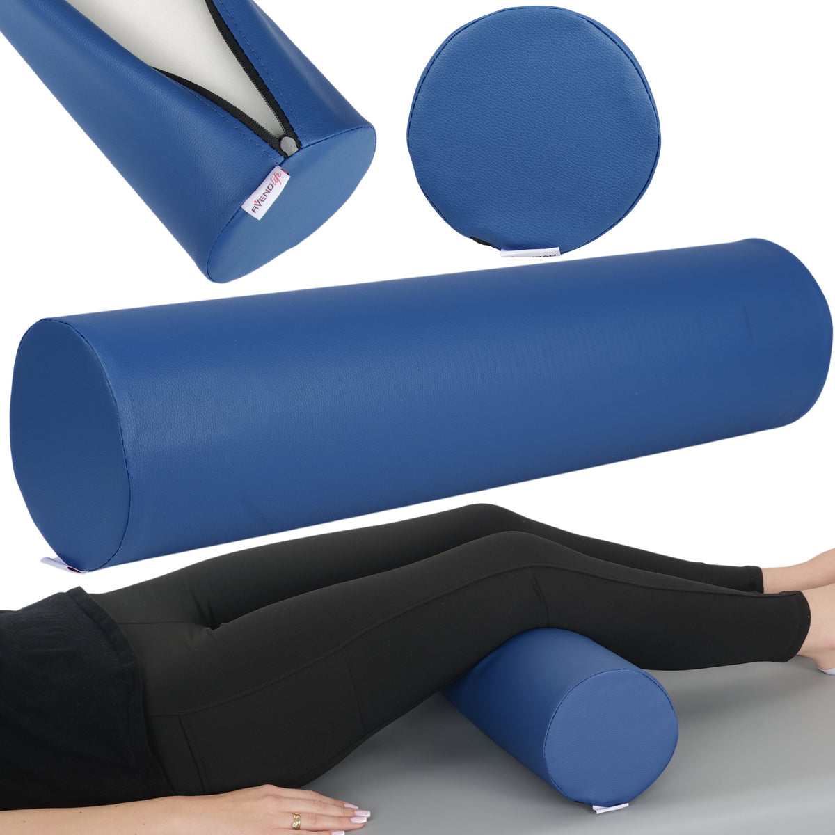 Masažo volelis Aveno Life 15 × 60 cm Comfy Base, mėlyna k512 – nuotrauka 1