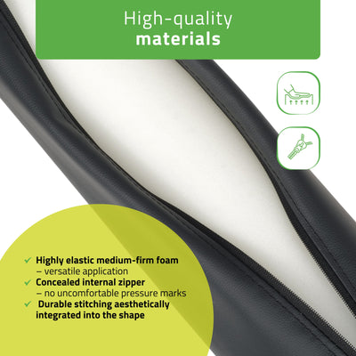 Masažo volelis Aveno Life 15 × 60 cm Comfy Base, juoda k515 – nuotrauka 3