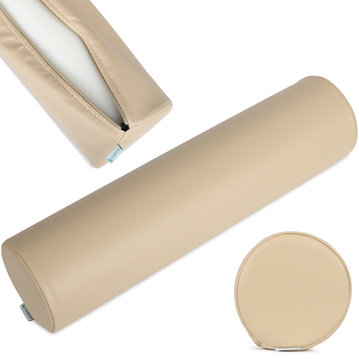 Masažo volelis Aveno Life 15 × 60 cm Soft Touch, moco beige k607 – nuotrauka 1