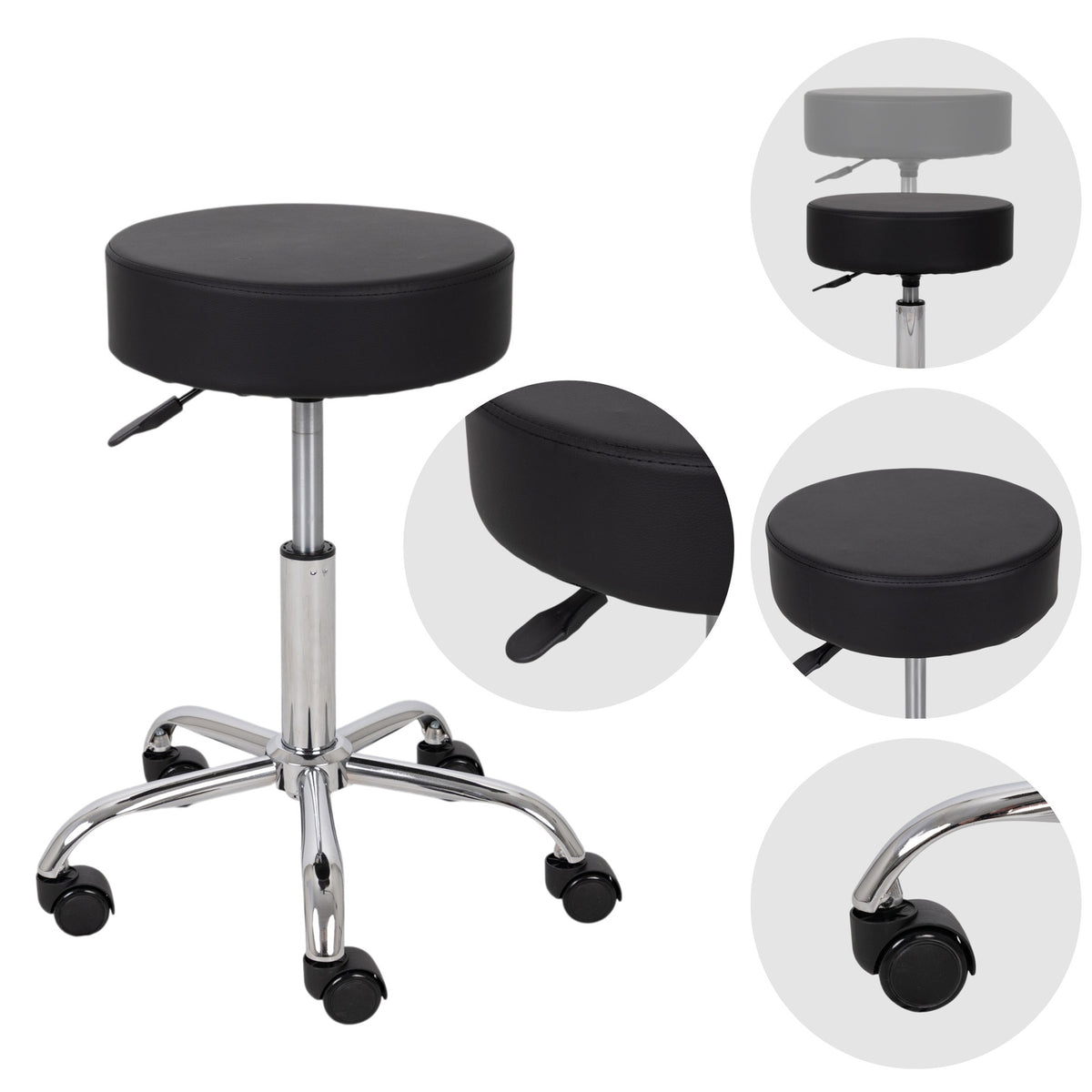 Masažuotojo kėdė Habys Tila Comfy Base, juoda k515 – nuotrauka 1