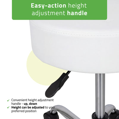 Masažuotojo kėdė Habys Tila Comfy Base, balta k501 – nuotrauka 4