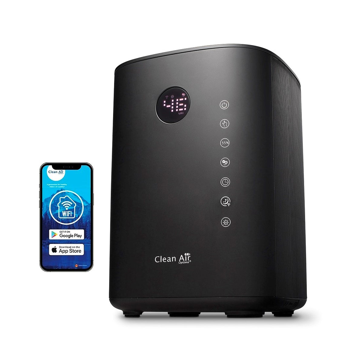 Oro drėkintuvas Clean Air CA-605B Smart – vaizdas 2