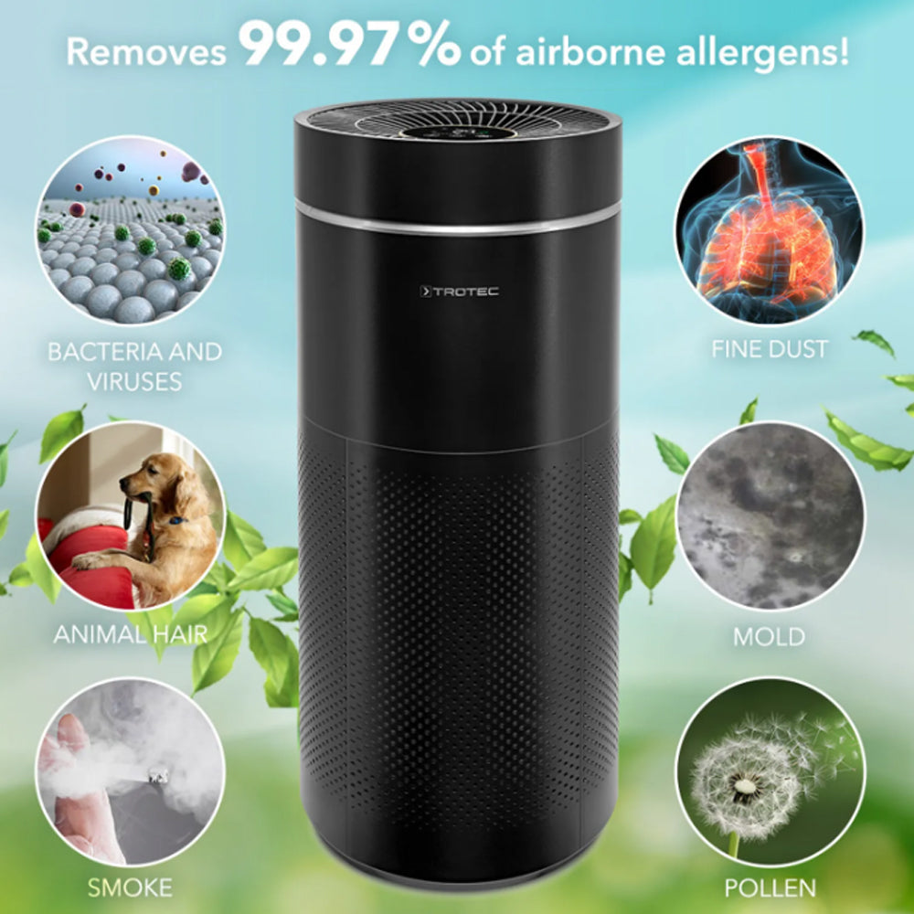 Oro valytuvas Trotec AirgoClean 171 E su HEPA filtru – vaizdas 7