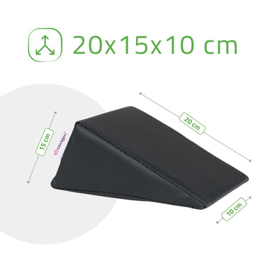 Pleištinė masažo pagalvėlė Aveno Life 20 × 15 × 10 cm Comfy Base, juoda k515 – nuotrauka 5