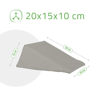 Pleištinė masažo pagalvėlė Aveno Life 20 × 15 × 10 cm Comfy Base, pilka k522 – nuotrauka 5