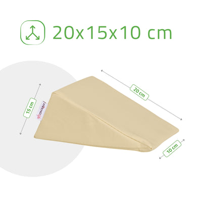 Pleištinė masažo pagalvėlė Aveno Life 20 × 15 × 10 cm Comfy Base, smėlio k533 – nuotrauka 5
