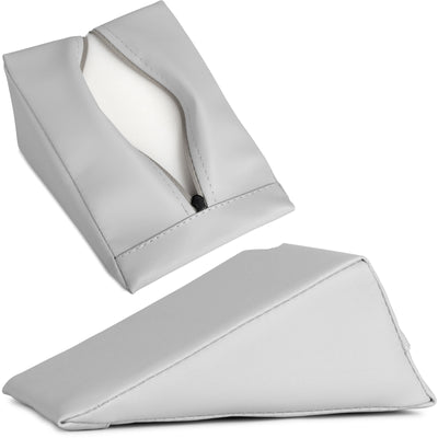 Pleištinė masažo pagalvėlė Habys 20 × 15 × 10 cm Satin Comfort, šviesiai pilka k729 – nuotrauka 1