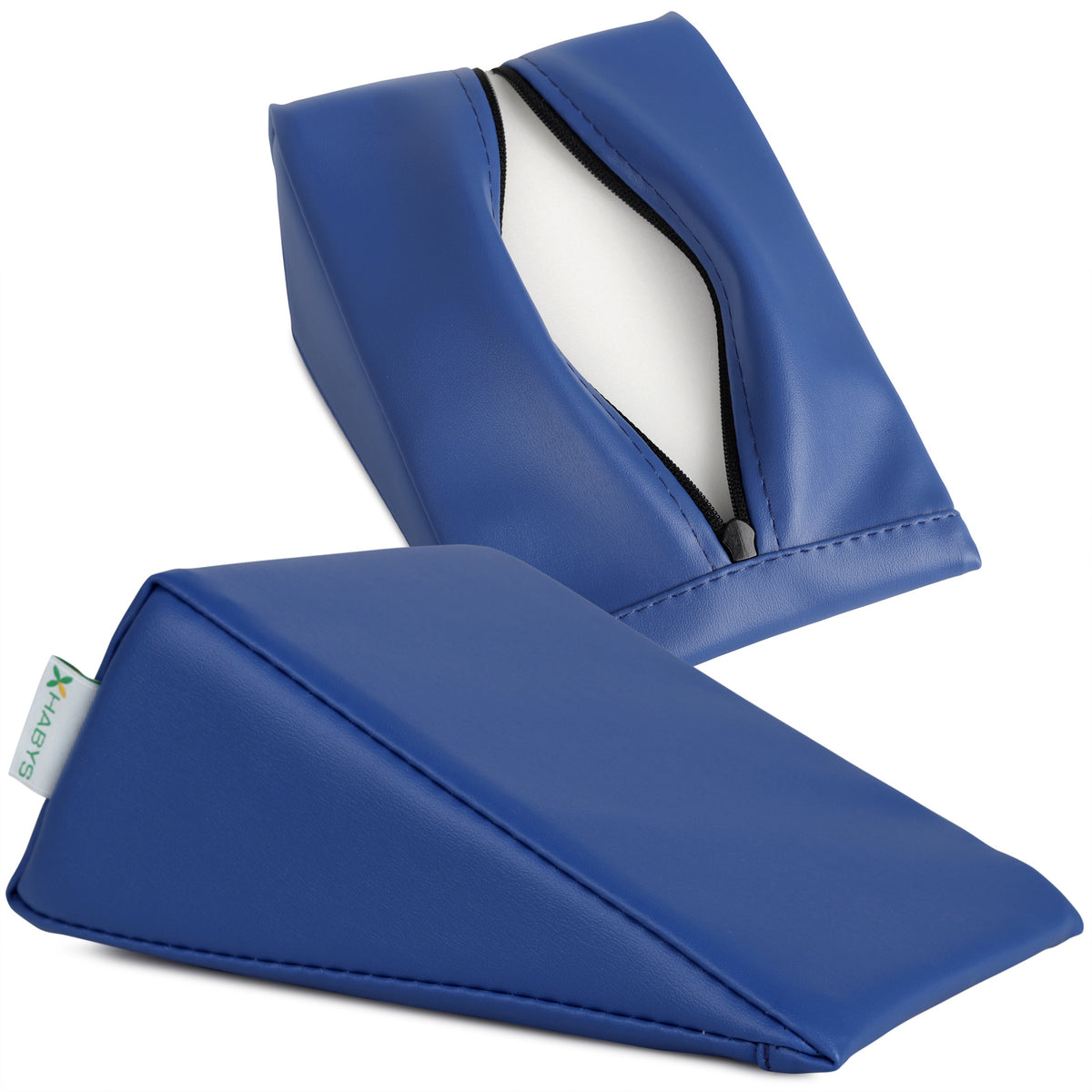 Pleištinė masažo pagalvėlė Habys 20 × 15 × 10 cm Vinyl Flex, tamsiai mėlyna k012 – nuotrauka 1