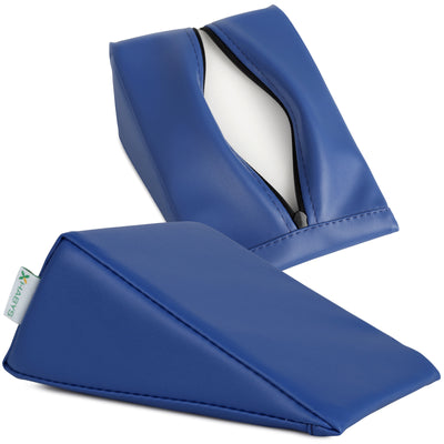 Pleištinė masažo pagalvėlė Habys 20 × 15 × 10 cm Vinyl Flex, tamsiai mėlyna k012 – nuotrauka 1
