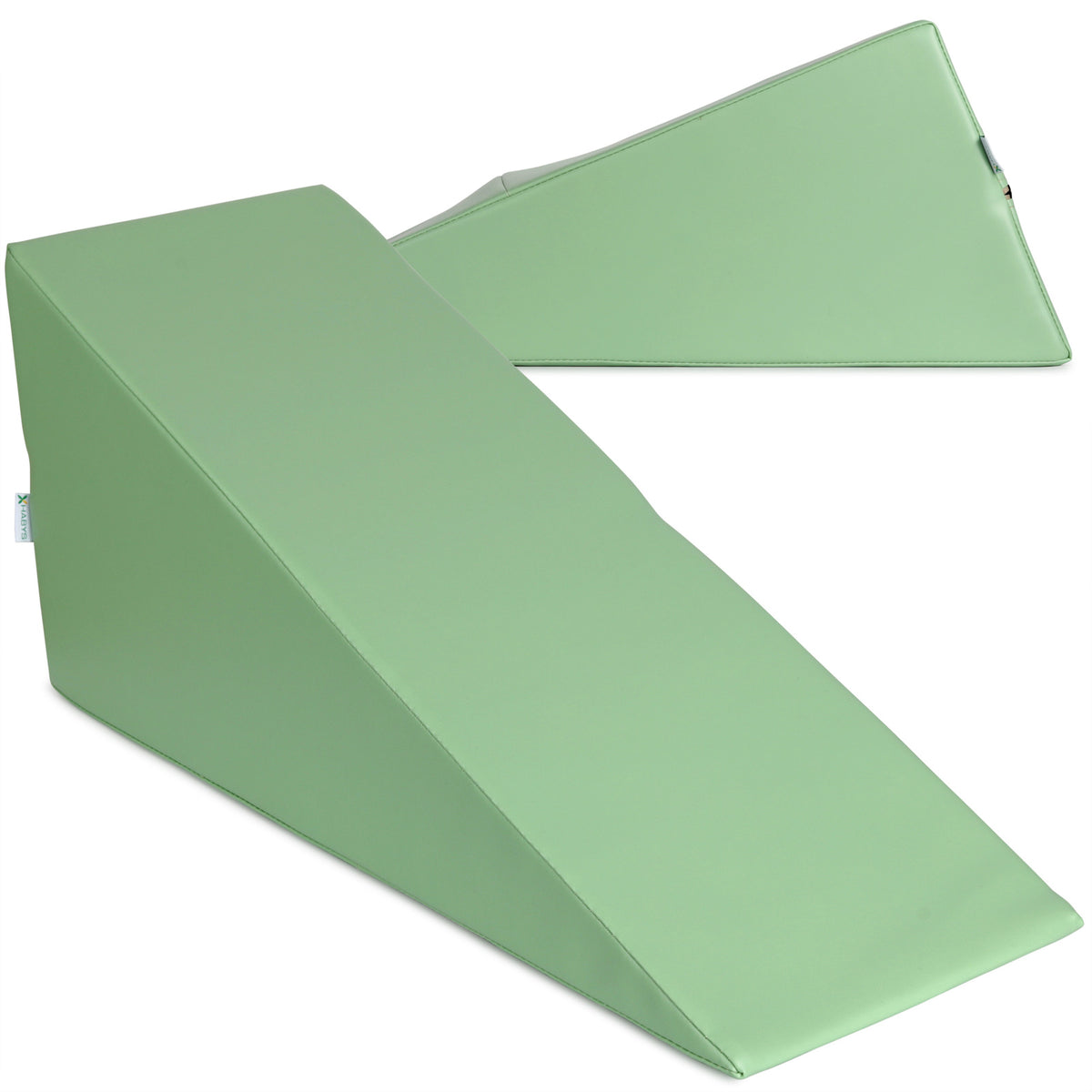 Pleištinė masažo pagalvėlė Habys 70 × 24 × 30 cm Vinyl Flex, žalia k022 – nuotrauka 1