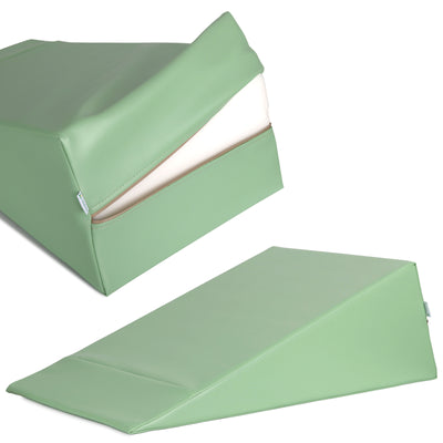 Pleištinė masažo pagalvėlė Habys 70 × 40 × 25 cm Vinyl Flex, žalia k022 – nuotrauka 1
