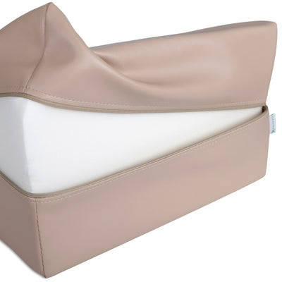 Pleištinė masažo pagalvėlė Habys 70 × 40 × 25 cm Vinyl Flex, smėlio k033 – nuotrauka 2