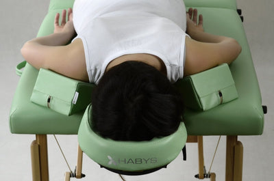 Pleištinė masažo pagalvėlė Habys 70/40 × 40 × 20 cm Vinyl Flex, tamsiai mėlyna k012 – nuotrauka 3