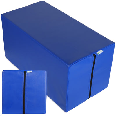 Stačiakampė pozicionavimo pagalvėlė Habys 60 × 30 × 30 cm Vinyl Flex, tamsiai mėlyna k012 – nuotrauka 1