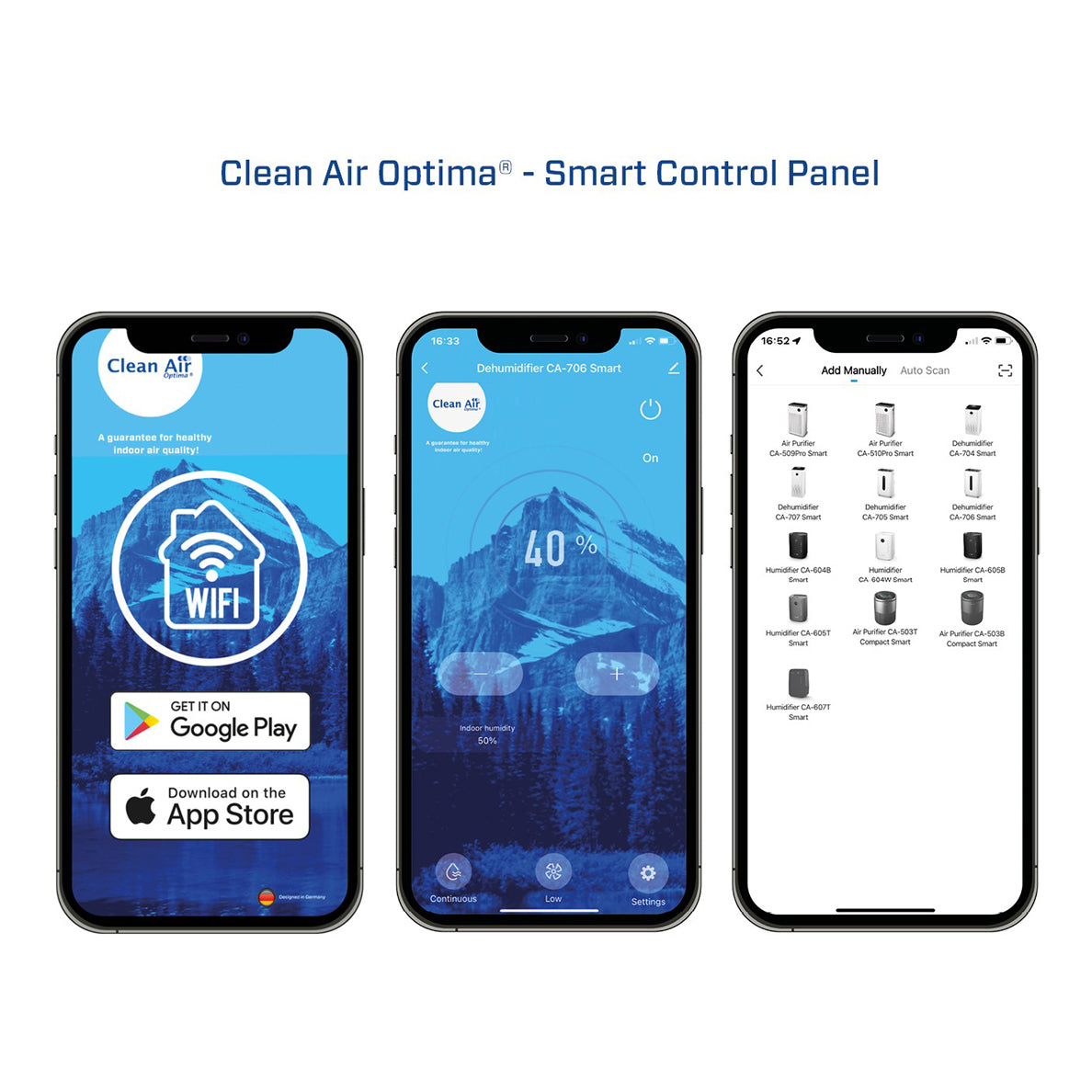 Sausintuvas - oro valytuvas Clean Air CA-706 Smart HEPA – vaizdas 8