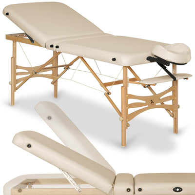 Sulankstomas masažo stalas Habys Panda Plus, Smėlio K033, G-SKPDP70AK033100ZN2ZS