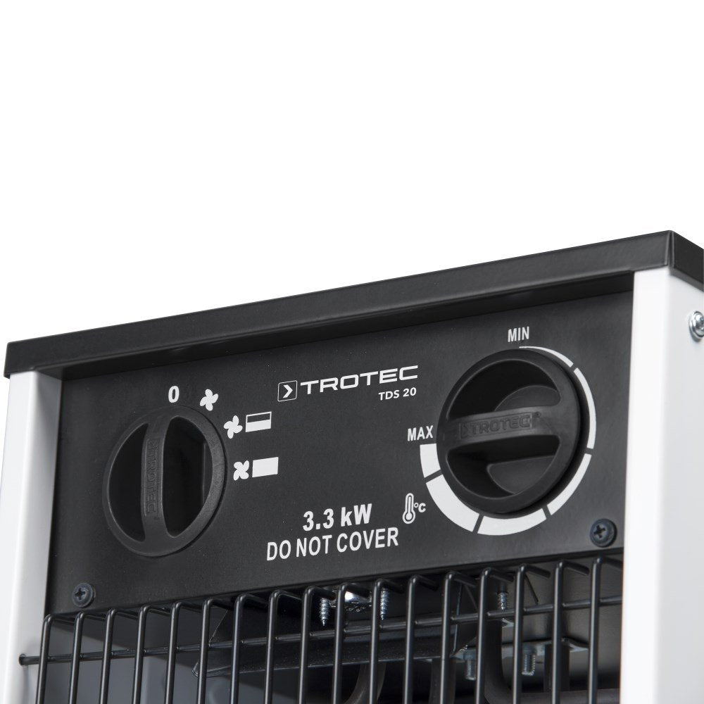 Elektrinis kaloriferis Trotec TDS 20, 3,3 kW – vaizdas 3