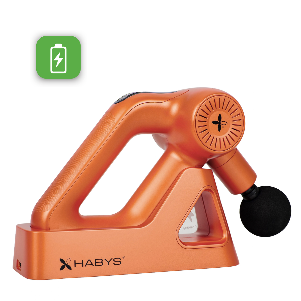 Įkrovimo stotelė Habys Pro Therapy Go, oranžinė – vaizdas 3