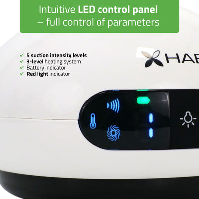 Elektrinis vakuuminis masažuoklis Habys AirBubble – vaizdas 4