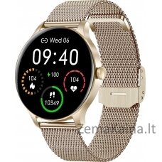 „Smartwatch Garett Electronics Classy Gold“ (klasikinė_zlot_stal)