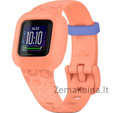 „Smartband Garmin Vivofit Junior 3 Peach Leopard Orange“