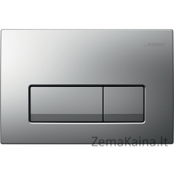 Geberit Delta 50 nuleidimo mygtukas tualetui, matinis chromas (115.119.46.1)