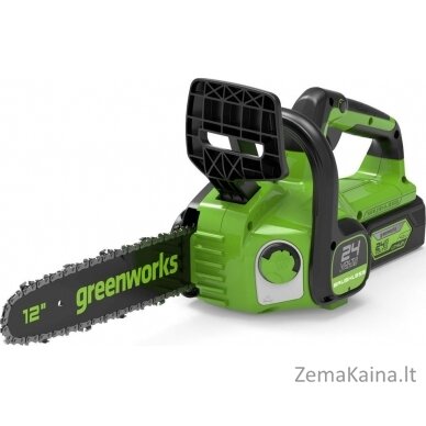 „GreenWorks“ GD24CS30 24 V 30 cm grandinės pjūklas