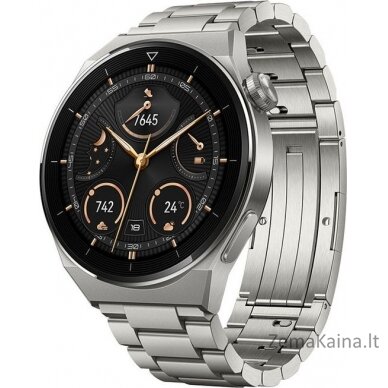 „Smartwatch Huawei“ žiūrėkite „GT 3 Pro Elite 46mm Silver“ (55028834)