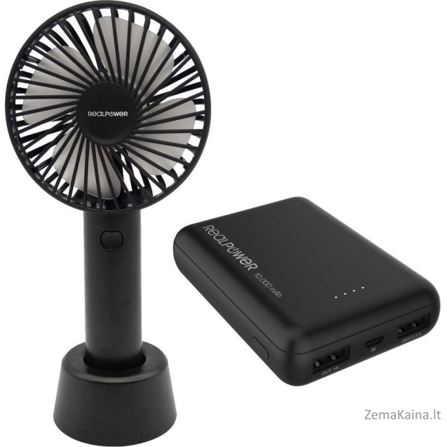„RealPower Mobile Fan“ gerbėjas