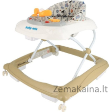 Baby Mix 47977 WALKER SU VARARATAIS SILIKONINIAIS CAPPUCCINO RATAis