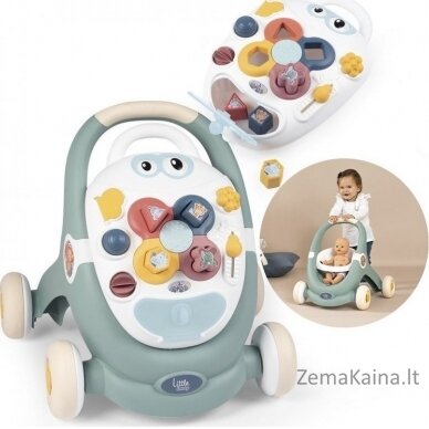 Smoby interaktyvus Walker Little 3in1