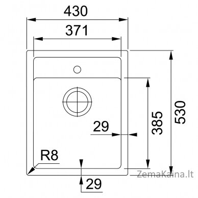 114.0500.019  Plautuvė SID 610-40 Carbon 1