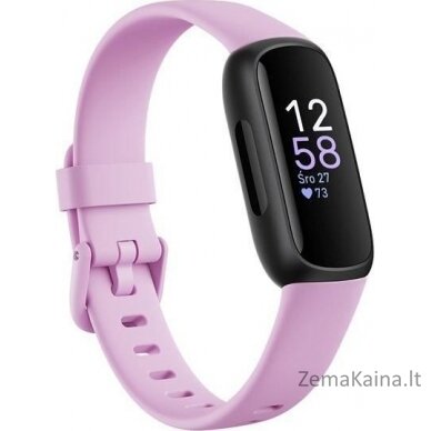 „Smartband Fitbit“ įkvepia 3 violetinę