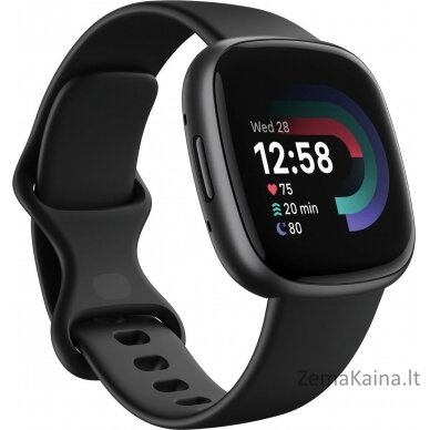 „Smartwatch Fitbit Versa 4 Black“ (FB523BKBK)