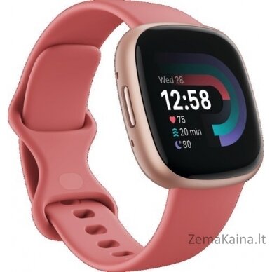 „Smartwatch Fitbit Versa 4 Pink“ (FB523RGRGR)