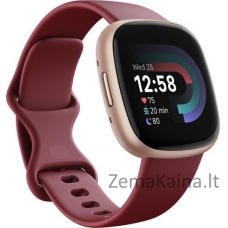 „Smartwatch Fitbit Versa 4 Burgundy“ (FB523RGRD)