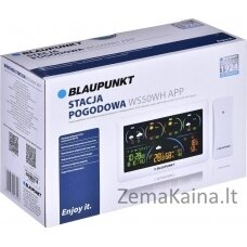 Blaupunkt meteorologinė stotis Meteorologinė stotis su 1 lauko jutikliu WS50WH APP