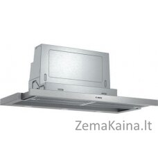 Bosch gaubtas Bosch gaubtas DFS097A51 Series 4 Teleskopinis, A energijos vartojimo efektyvumo klasė, plotis 90 cm, 397 m/h, mygtukai, sidabrinė meta