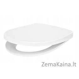 Cersanit klozeto sėdynė (tualeto sėdynės) CERSANIA SLIM WRAP duroplast sėdynė, antibakterinė, lėtai užsidaranti su lengvo nuėmimo funkcija vienu mygtuku (K98-0241)