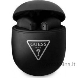 Atspėkite ausines „Bluetooth“ ausinės Gutwst82Trk TWS + juodo trikampio trikampio logotipo standartas