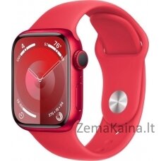 Išmanusis laikrodis Apple Watch 9 GPS + Cellular 41mm Red Alu S/M Red (MRY63QP/A)