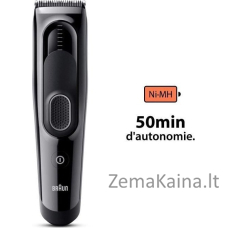 Braun HairClipper Series 5 HC5310 juoda plaukų kirpimo mašinėlė