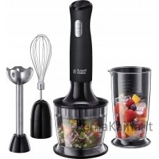 Russell Hobbs Blender Russell Hobbs Rankinis Blenderis Matinis Juodas 3in1 24702-56 500W 2 greičiai