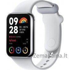 Smartband Xiaomi Smart Mi Band 8 Pro pilka