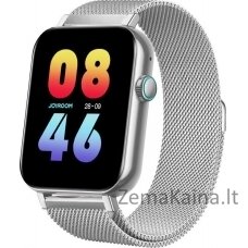 Išmanusis laikrodis Joyroom Smartwatch HD vaizdas su atsiliepimo į skambutį funkcija JR-FT5 IP68 sidabro spalvos