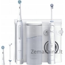 „Oral-B“ dantų šepetėlis „Oral-B“ burnos sveikatos centras + „iO Series 4 White“ rinkinys