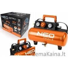 Neo Compressor autokompresorius 8 bar 3,8 l