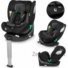 Automobilinė kėdutė Lionelo Braam i-Size automobilinė kėdutė, 0-36 kg, Carbon Black